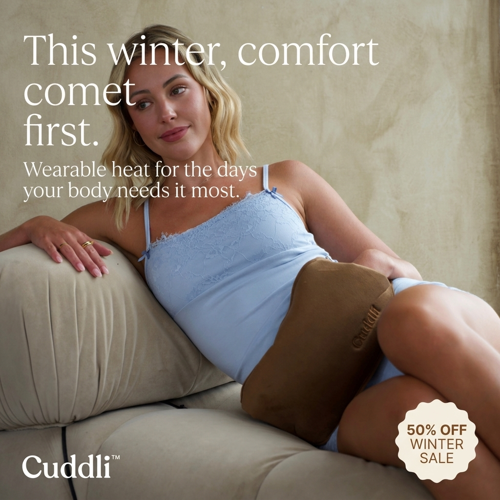 Cuddli™ - Electric Hot Water Bottle + Cuddli Waist Belt