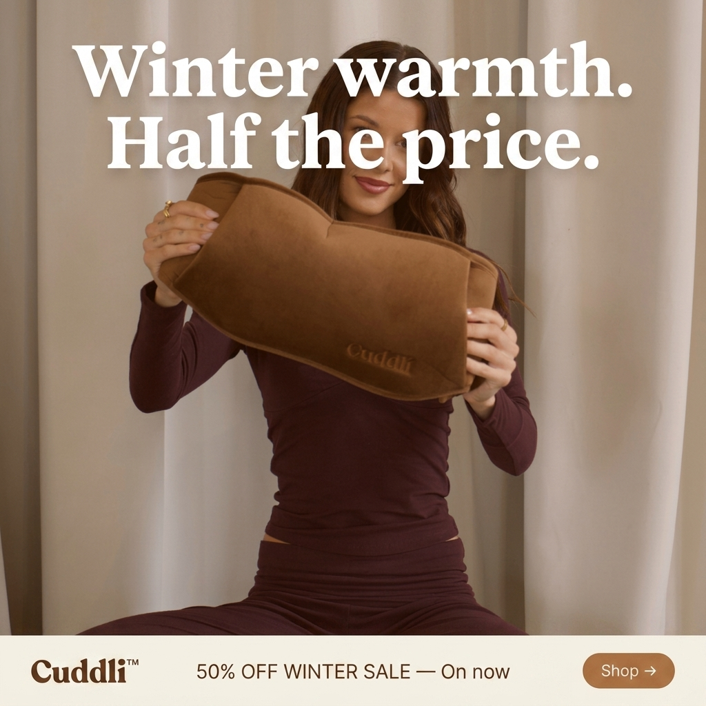 Cuddli™ - Electric Hot Water Bottle + Cuddli Waist Belt