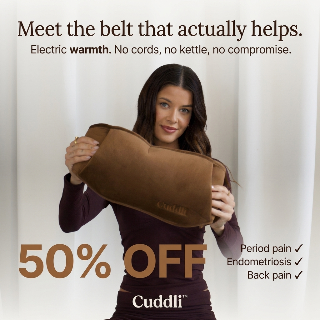 Cuddli™ - Electric Hot Water Bottle + Cuddli Waist Belt