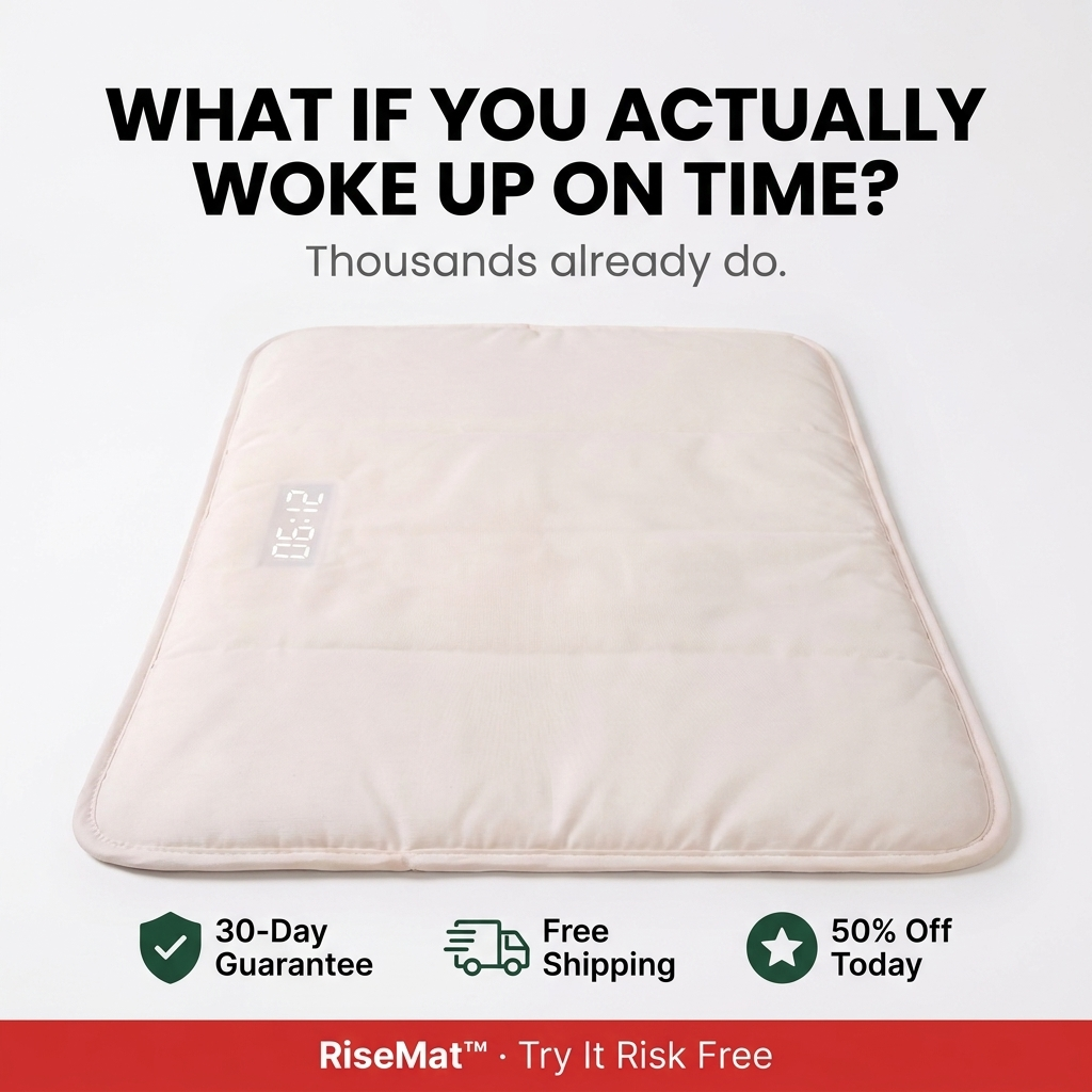 RiseMat™ - Floor Mat Alarm Clock